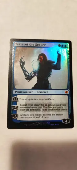 MTG Tezzeret the Seeker Duel Decks: Elspeth vs. Tezzeret Foil - Image 1
