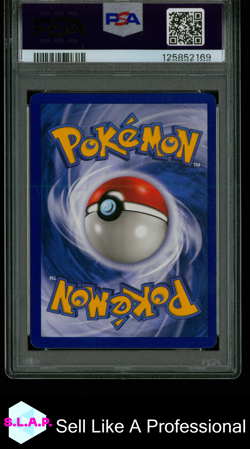 NOCKCHAN-HOLO 1ST EDITION POKEMON GERMAN 1999 7 PSA 5 - Image 2