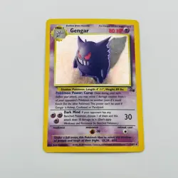 Gengar 5/62 Holo Rare LP Pokemon TCG Fossil WOTC LP - Image 2