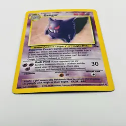 Gengar 5/62 Holo Rare LP Pokemon TCG Fossil WOTC LP - Image 5