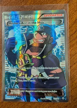 Pokemon TCG Archie's Ace in the Hole 157/160 Ultra Rare Primal Clash [Near Mint] - Image 1