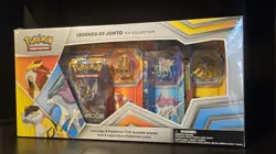 Pokemon TCG Legends of Johto Pin Collection Box Sealed - Image 1