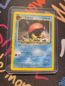 Pokemon TCG Kabuto 56/75 Neo Discovery Unlimited - Image 3