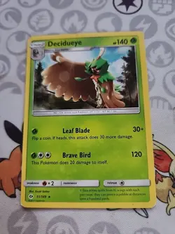 Decidueye 11/149 - Sun And Moon - Rare Base - Pokemon TCG - Image 1