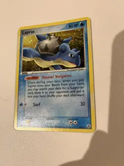 Pokemon Trading Card TCG Lapras 8/92 - EX Legend Maker 2006 - Image 1