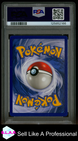CHANEIRA-HOLO 1ST EDITION POKEMON GERMAN 1999 3 PSA 7 - Image 2