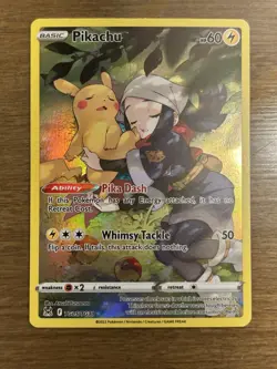 Pikachu TG05/TG30 Trainer Gallery Holo Rare - Sword & Shield Lost Origin(SWSH11) - Image 2