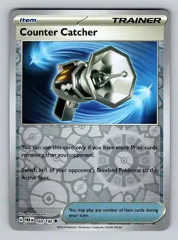Pokemon TCG Counter Catcher 160/182 Reverse Holo SV04 Paradox Rift - Image 1