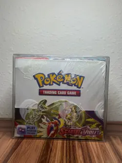 Brand New / Sealed - Pokemon Scarlet & Violet Booster Box - w/ Protective Case!! - Image 1