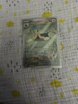 2025 Near Mint Pokemon Stoutland AR 156/086 SV11W White Flare English - Image 1