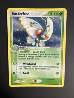 Pokemon TCG Butterfree 2/112 EX FireRed & LeafGreen Holo Rare NM Vintage - Image 1