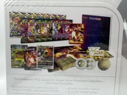New 🔥 SEALED Pokemon TCG Sword and Shield Ultra Premium Collection Charizard!!! - Image 3