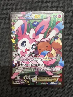 Sylveon EX RC32/RC32 Full Art Holo Pokemon TCG Generations Radiant Collection - Image 1