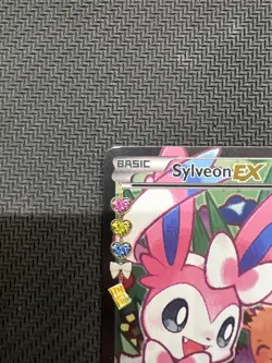 Sylveon EX RC32/RC32 Full Art Holo Pokemon TCG Generations Radiant Collection - Image 3