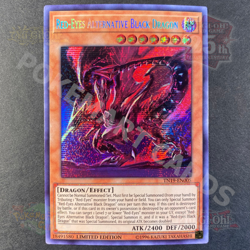 Yugioh Red-Eyes Alternative Black Dragon Prismatic Secret Rare TN19-EN005 NM - Image 2