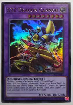 Yugioh XYZ-Dragon Cannon LCKC-EN061 Ultra Rare Unlimited - Image 1