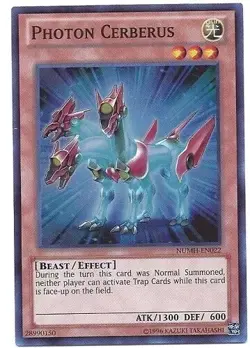 Photon Cerberus - NUMH-EN022 - Super Rare - Unlimited Near Mint - Image 1