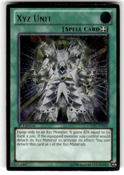 YuGiOh CUSTOM ALTERED XYZ Unit #GAOV-EN062 First 1st Edition Ultimate Rare NM - Image 1