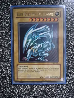 Yu-gi-oh Blue Eyes White Dragon Sdk-001 Unlimited Near Mint Condition - Image 1