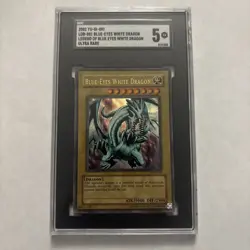 Blue-Eyes White Dragon LOB-001 The Legend of Blue Eyes White Dragon Unlimited - Image 1