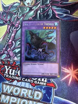 (EY) Yugioh Sea Monster Of Theseus RATE-EN081 Secret Rare 1st Ed VLP - Image 1