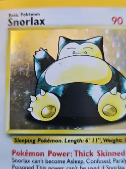 Pokemon Card- Snorlax Jungle 11/64 Holo Rare Unlimited English - Image 2