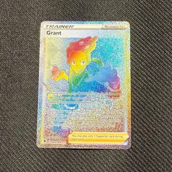 Grant 203/189 Astral Radiance Rainbow Secret Rare Holo Pokemon TCG Card NM - Image 1