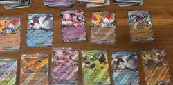 Huge Pokemon Destined Rivals Bulk Lot Cards Common, Reverse Holo, Holo, EX,SIR - Image 4