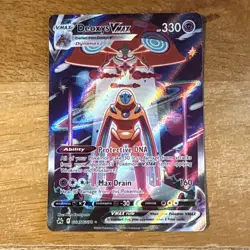 Pokemon Cards Deoxys VMAX GG45/GG70 Crown Zenith Galarian Gallery Holo NM - Image 1