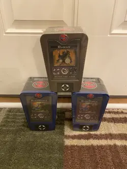 Chaotic Cards TCG Factory Sealed Blue Tin / Scanner Deck Danian Overworld Lot 3 - Image 1