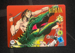 Korak 505F Alternate Art Rare Foil Character Card OverPower ERB World Legends! - Image 1