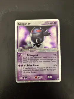 Pokemon TCG GENGAR EX EX FireRed & LeafGreen 108 Holo Holo Rare Ex Nice card - Image 1