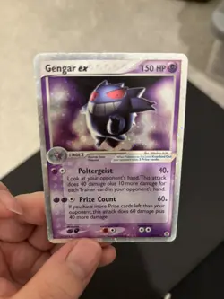 Pokemon TCG GENGAR EX EX FireRed & LeafGreen 108 Holo Holo Rare Ex Nice card - Image 2