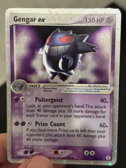 Pokemon TCG GENGAR EX EX FireRed & LeafGreen 108 Holo Holo Rare Ex Nice card - Image 3