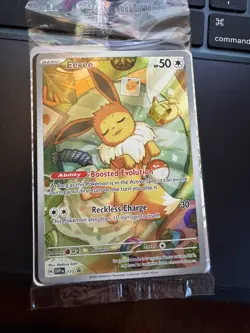 Eevee 173 Full Art Sv: Scarlet & Violet Promo Cards Holo Still Sealed - Image 1