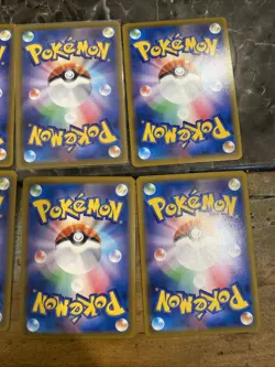 6 Full Art Japanese Pokemon Cards Rare Holo - Image 4