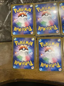 6 Full Art Japanese Pokemon Cards Rare Holo - Image 5