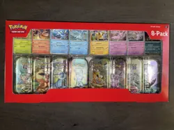 Pokemon TCG Scarlet & Violet Prismatic Evolutions Mini Tins Sealed, 8-Card - Image 1