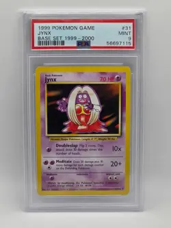 PSA 9 Jynx 31/102 Base Set Pokemon Card WOTC 1999-2000 4th Print - Mint - Image 1