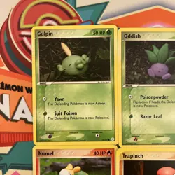 Yuka Morri Art Pokemon Card Lot 1 - 14 Cards TCG Ex Era - Image 2