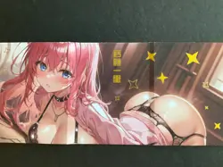 Peach Party - Trifold Card - Goddess Story - Fold Anime Bikini - Rare! Hitori - Image 1