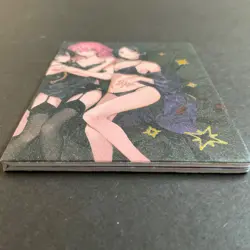 Peach Party Bifold Card - Goddess Story - Anime Bikini - Fold - Rare Bi-fold - Image 5