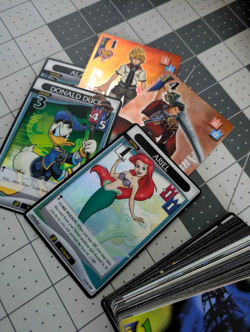 Kingdom Hearts TCG - 2004 Trading Card Game CARD LOT (90 Cards) - Image 3