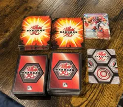 Bakugan Battle Brawlers Case/Large Lot Of Mixed Collector Cards & Magnetics - Image 4