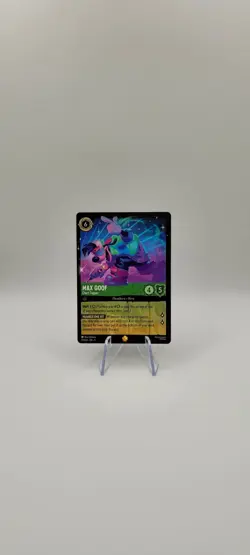 Disney Lorcana TCG: Max Goof - Chart Topper 77/204 Fabled Regular Card NM - Image 2