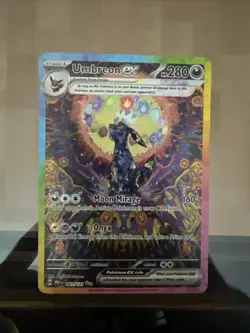 Pokemon Prismatic Evolutions Umbreon EX Sir SAR 161/131 TCG English Card NM US - Image 4