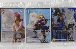 Final Fantasy TCG Promo Prize Card Set Sealed 2023 Kit July-Sept - Image 1