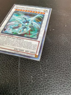 Vintage YuGiOh! Shonen Jump Shooting Quasar Dragon JUMP-EN055 Ultra Rare Card NM - Image 2