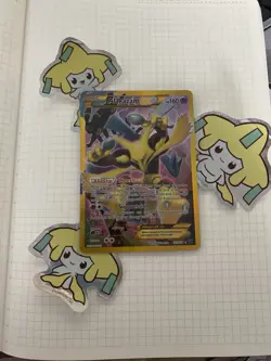 Alakazam EX Fates Collide 125/124 Full Art Holo Secret Rare Pokemon TCG Card - Image 1