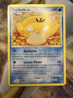 Pokemon TCG Cards Psyduck 87/127 Platinum Non holo LP FREE SHIPPING - Image 1